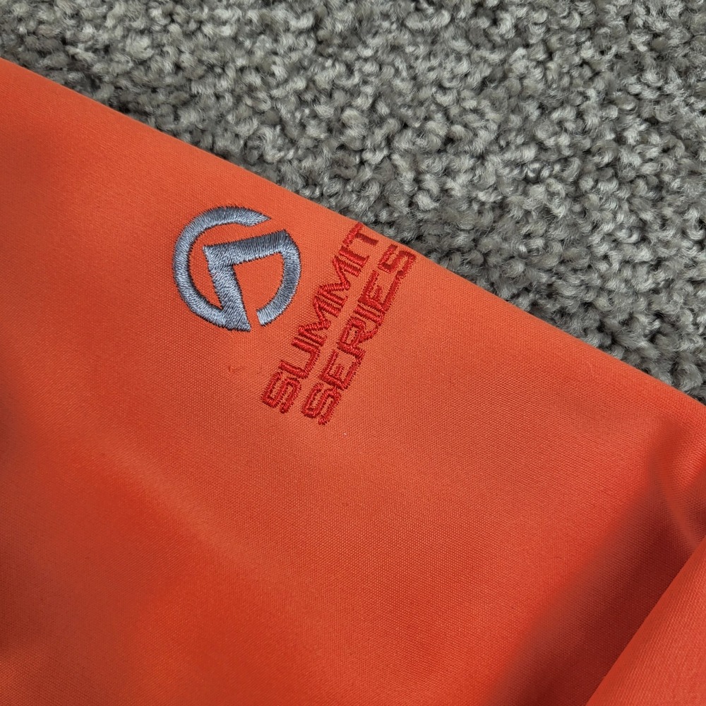 The North Face Summit Series Jacket Womens Large Orange Windstopper Softshell - Picture 4 of 13